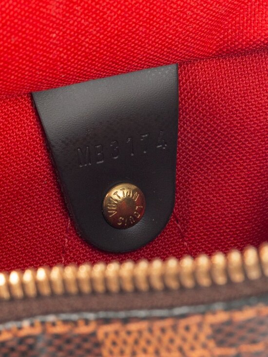 Louis Vuitton Speedy Bandouliere NM 25 Damier Ebene Canvas Handbag - Picture 13 of 13